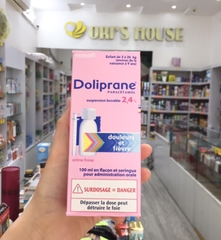 Siro hạ sốt Doliprane 100ml- Pháp