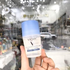 Lăn nách khử mùi Vichy xanh dương dạng gel 48h 50ml- Pháp