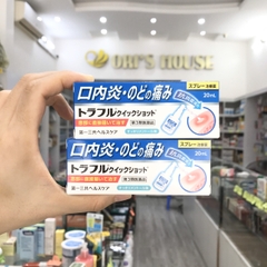 Xịt nhiệt miệng 20ml Traful - Nhật