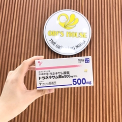 Viên uống trắng da, trị nám Transamin 500mg 100v- Nhật
