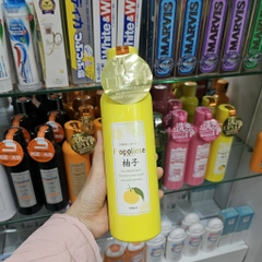 Nước súc miệng Propolinse Yuzu màu vàng, hương chanh 600ml- Nhật