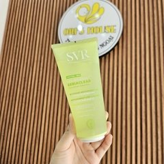 Gel rửa mặt SVR Sebiaclear Gel Moussant da dầu, nhạy cảm màu xanh lá (mẫu mới) 200ml tuýp- Pháp