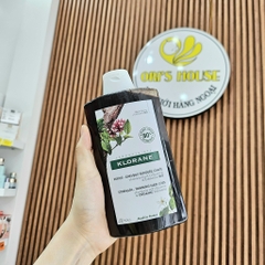 Dầu Gội Klorane Shampoo With Quinine Strengthening dành cho tóc gãy rụng, hư tổn 400ml- Pháp