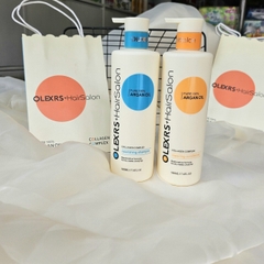 Cặp gội xả Olexrs ArganOil Hair Salon phục hồi hư tổn, giảm gãy rụng - Anh