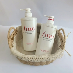 Dầu gội xả Shiseido Fino Premium Touch hỗ trợ phục hồi tóc hư tổn 550ml- Nhật