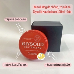 Kem dưỡng da chống, trị nứt nẻ Glysolid Hautbalsam 100ml- Đức
