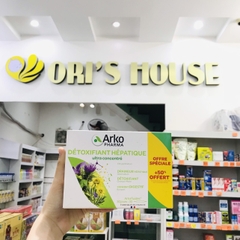 Nước uống thải độc gan Arkopharma Detoxifiant Hepatique Bio 30 ống- Pháp