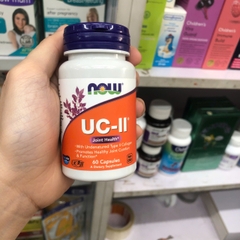 Viên uống Bổ xương khớp Now UC-II Type II Collagen 60v - Mỹ
