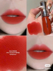 Son kem lì Mac Locked Kiss Ink 95 Vicious Rouge À Lèvres 24h 4ml fullbox