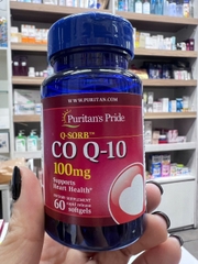 Viên uống bổ tim Co Q10 Puritan's Pride 100mg 60 viên- Mỹ