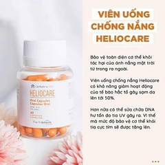 Viên uống HELIOCARE Oral chống nắng, hỗ trợ đẹp da 60 Viên- Tây Ban Nha