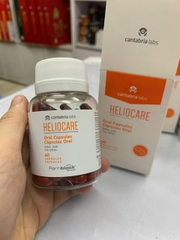 Viên uống HELIOCARE Oral chống nắng, hỗ trợ đẹp da 60 Viên- Tây Ban Nha