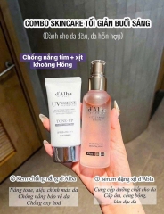 Combo 1 xịt khoáng-1 kcn D'alba- Hàn Quốc