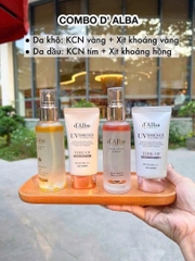 Combo 1 xịt khoáng-1 kcn D'alba- Hàn Quốc