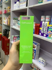 Kem chống nắng Cell Fusion C Xanh Advanced Clear Sunscreen 100 SPF50+ PA++++ Kiềm Dầu 50ml- Hàn
