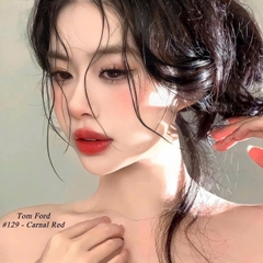 Son kem Tom Ford 129 Carnal màu đỏ cam 6ml- Ý