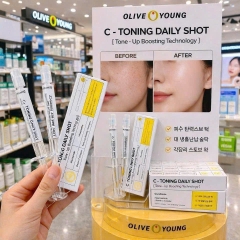 Set 2 ống tinh chất dưỡng trắng da C-Toning Daily Shot- Hàn Quốc