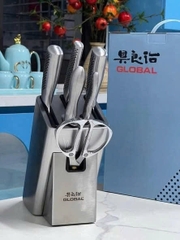 Bộ dao GLOBAL YOSHIKIN 7 món- Nhật Bản