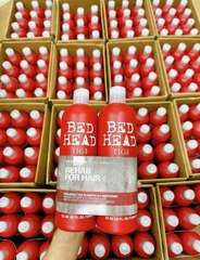 Cặp gội xả TIGI đỏ hư tổn cấp độ 3 750ml - Anh