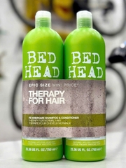 Cặp gội xả Tigi xanh lá cho tóc thường, tóc dầu- Mỹ