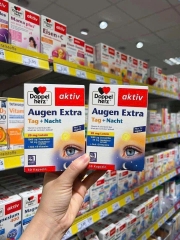 Viên uống bổ mắt Doppelherz Augen Extra Tag + Nacht- Đức