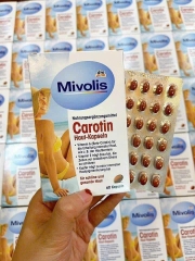 Viên Uống Chống Nắng Mivolis Carotin 60 Viên- Đức