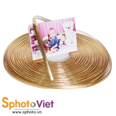 Nẹp MDF vàng gold 9mm