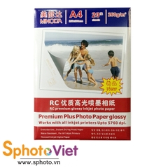 Giấy in ảnh Minolta RC glossy A4 - 260Gam