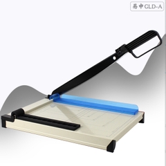 Bàn cắt giấy GLD-A A4 có 2 nẹp giữ giấy kim loại
