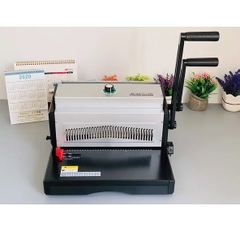 Máy đóng gáy xoắn sắt kép Binder MT8703