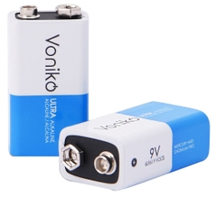 PIN 9V VONIKO USA Alkaline 6LR61T vỉ 1 viên