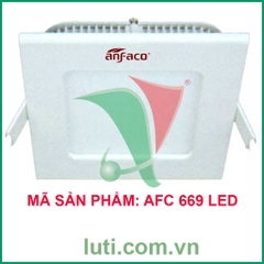 Đèn led âm trần Anfaco AFC 669 LED