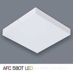 Đèn led ốp trần tràn viền vuông trắng AFC-580T-32W