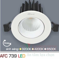 Đèn led âm trần AFC-738-9W