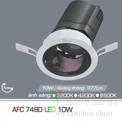Đèn led âm trần AFC-738-9W