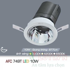 Đèn led âm trần AFC-738-9W