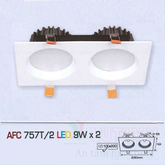 Đèn downlight AFC-757T/2-9W