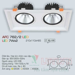 Đèn downlight AFC-762/2-15W