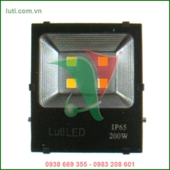 Đèn pha led đen Lutiled