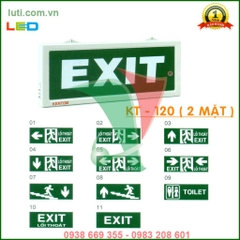 Đèn exit Kentom KT 120 (2 mặt)