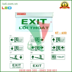Đèn exit Kentom KT 650 (1 mặt)