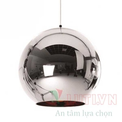 Chao Đèn thả mạ crom THCN-196