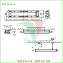 Đèn phòng chống cháy nổ PARAGON EEW (BZD 133)