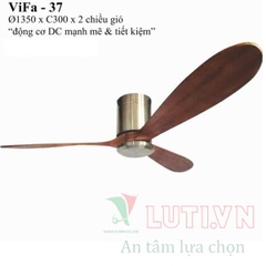 Quạt trần cánh gỗ VIFA-37