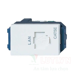 Ổ cắm mạng màu trắng WEV2488SW-CAT6