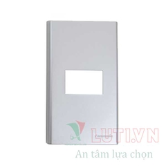 Mặt dùng cho 1 thiết bịtrắng ánh kim WEV68010MW