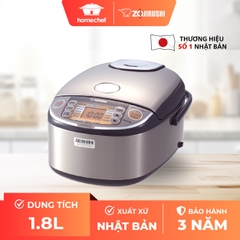 Nồi cơm điện áp suất cao tần Zojirushi NP-HRQ18-XT 1,8L