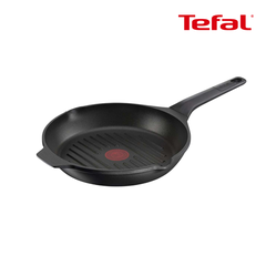 Chảo đúc cao cấp nướng, chiên Tefal Robusto có miệng rót 26cm E2494044