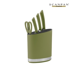 Bộ dao kèm ống cắm Scanpan Spectrum 5 chi tiết - SPE5PCS-XANH
