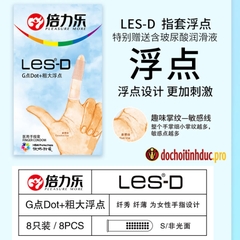 Bao cao su đeo ngón tay có gai nổi kích thích điểm G Pleasure More LES-D